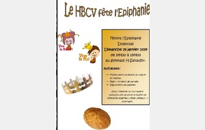 Le HBCV fête l'Epiphanie le 19/01