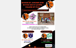 Programme Weekend du 27-28 janvier 2018