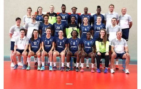 L'équipe de France U20F à Villers St Paul
