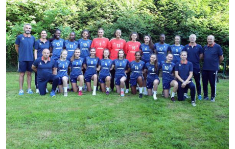 L'équipe de France U16F à Villers St Paul