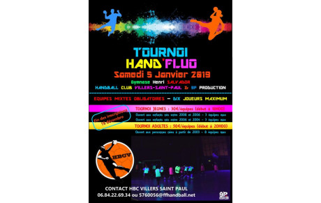 2ème Édition Hand'Fluo - 5/01/19
