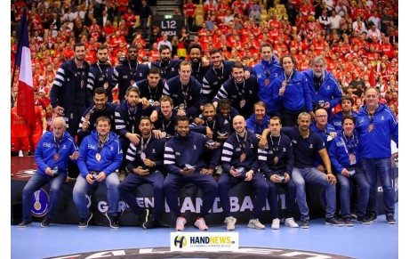 Les handballeurs français en bronze ! 