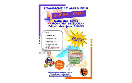 Super Loto - 17 Mars 2019