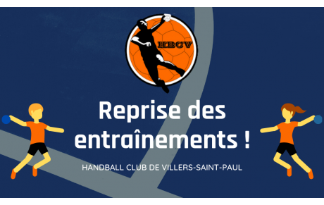 Reprise Entraînements Jeunes