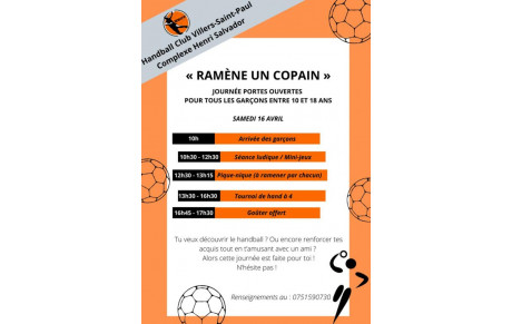 &quot;Ramène ton Copain !&quot; - Journée Portes Ouvertes